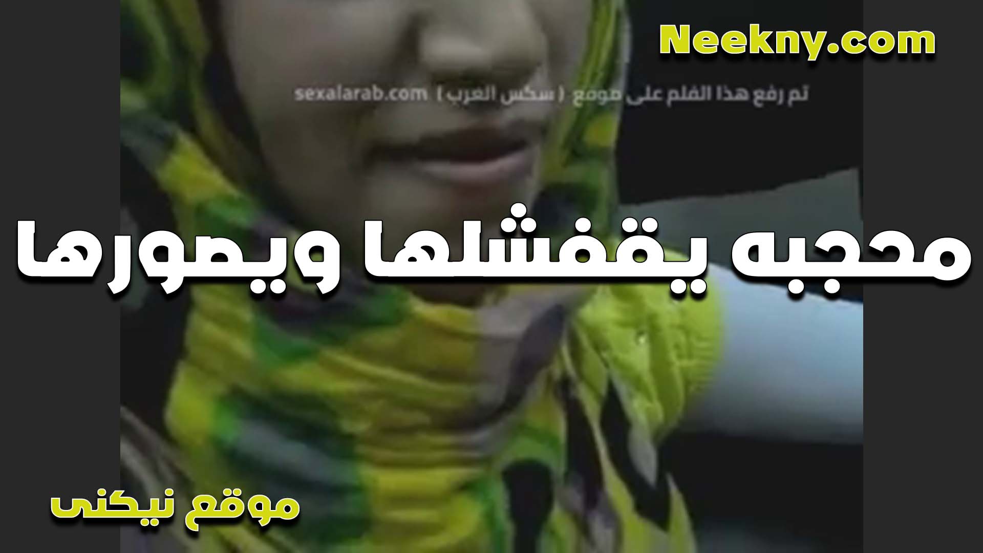 محجبه يقفشلها نيج عراقى ويصورها الشرموطه هي وسايحه على اخرها وعايزه تاخد زبه كله بين وراكها يفرشها