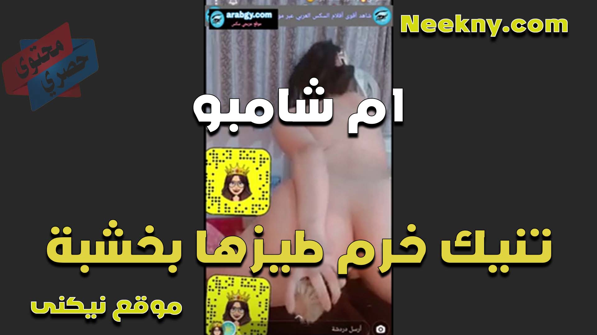 مولعه خالص الشرموطه ام شامبو وطيزها مولعه تنيك الخرم بتاع طيزها بالخشبه بتقول نفسي اوي في زب زي كده يفشخني