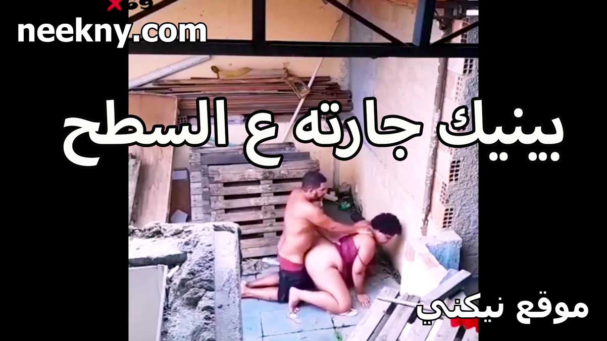 بينيك جارته على نيك السطح حشرها وبيدخل زبره في كسها المتناكه بتصوت اووي