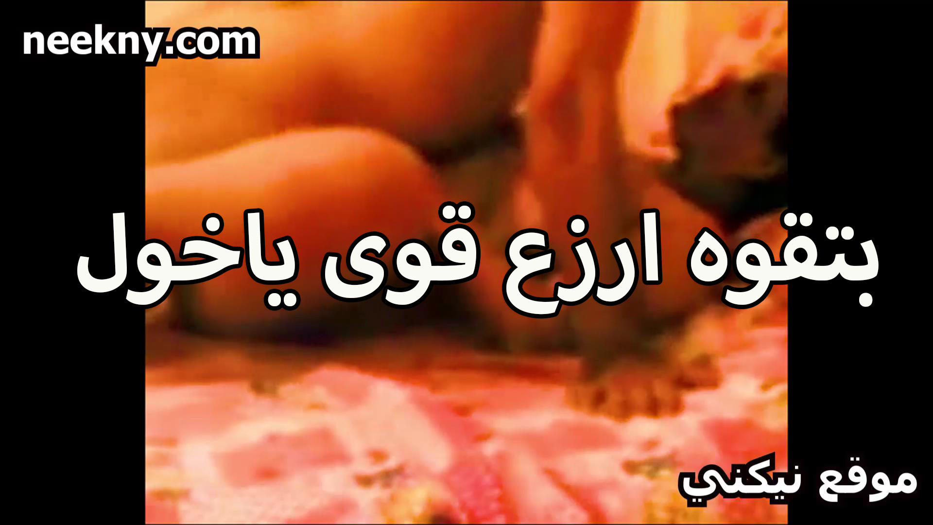 بتقوله ارزع قوي يا خول نيك مصري لما الشرموطه سخنت خالص من زبره الكبير